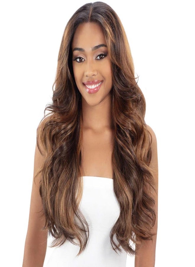 Shake-N-Go Snatched Glueless Lace Frontal Synthetic Wig - Galina (1 JET BLACK) - Image 1